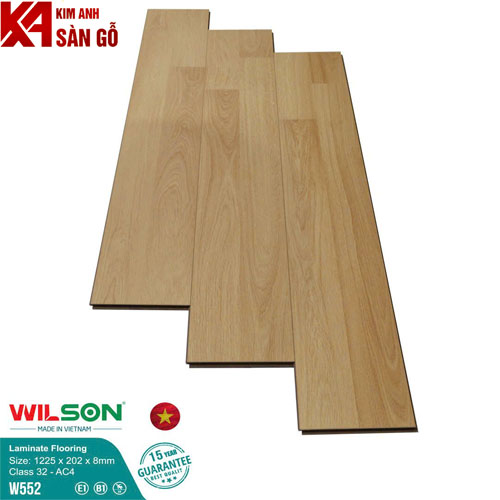 Sàn Gỗ Công Nghiệp 8MM WILSON-W552